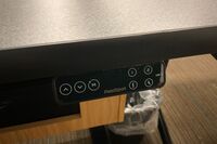 Pedestal: Height adjustment panel