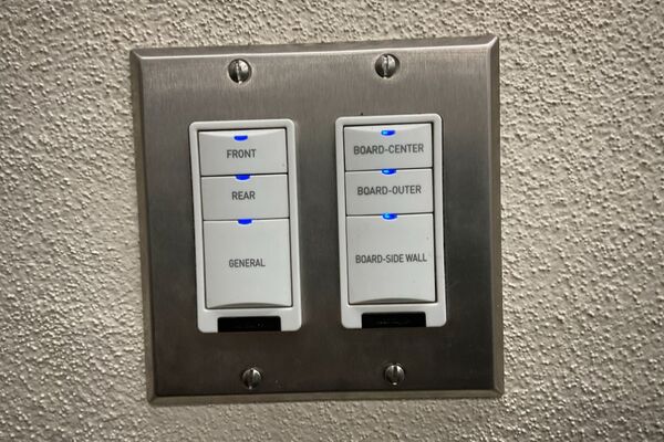 Lighting controls for the room