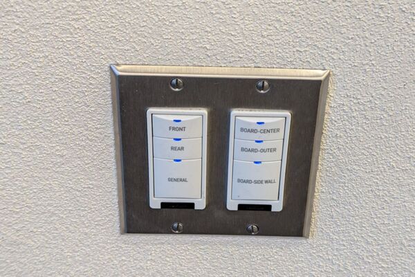 Lighting controls for the room