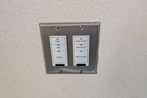 Lighting controls for the room