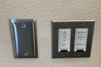 Lighting controls for the room