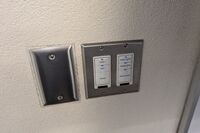 Lighting controls for the room
