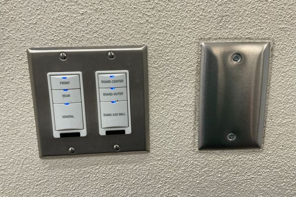 Lighting controls for the room