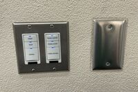 Lighting controls for the room