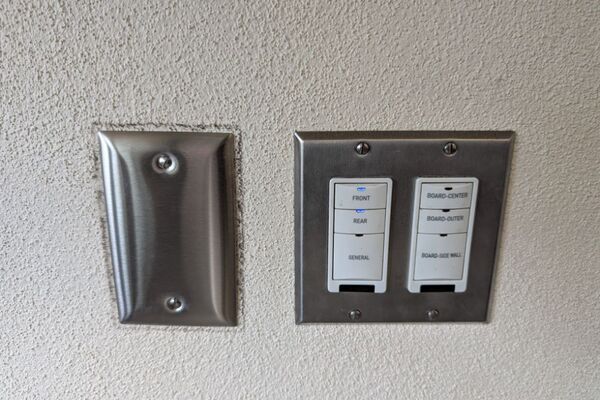 Lighting controls for room