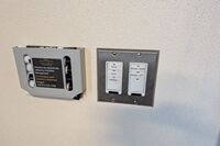 Lighting controls for the room