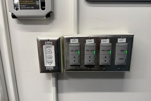 Lighting controls for the room