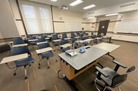 Back of Room View of Tablet Arm Seating