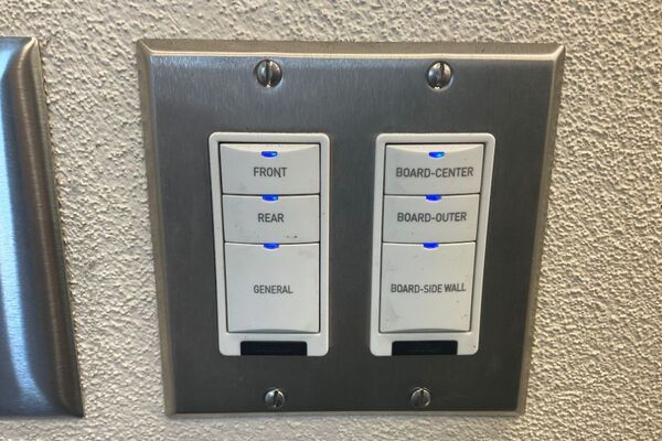Lighting control panel