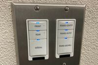 Lighting control panel