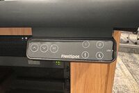 Pedestal - Height adjustable buttons