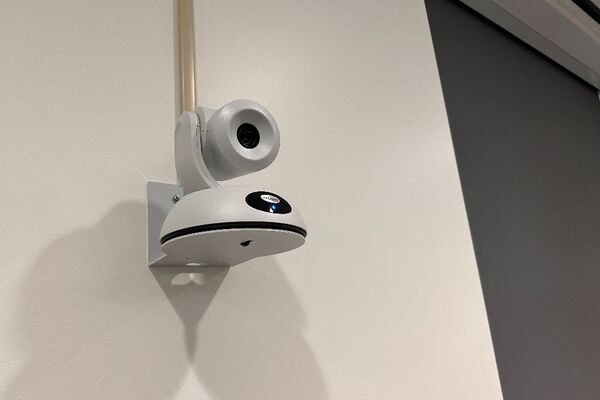 Instructor Camera at back of the classroom