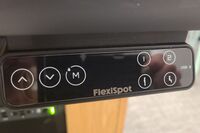 Pedestal: Height adjustment panel
