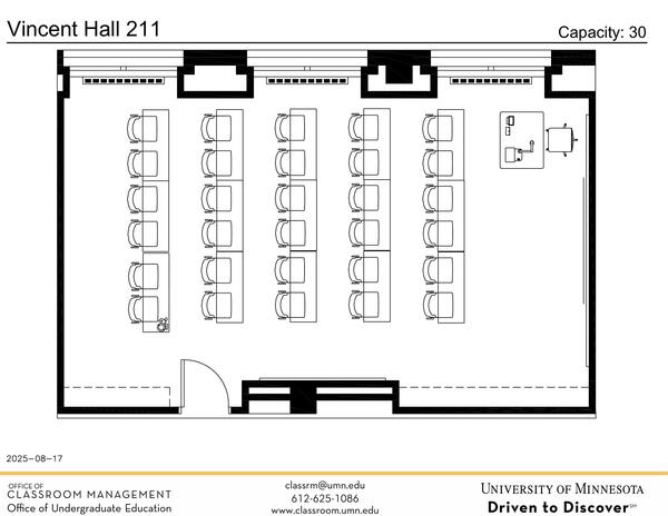 Room Layout Vincent 211