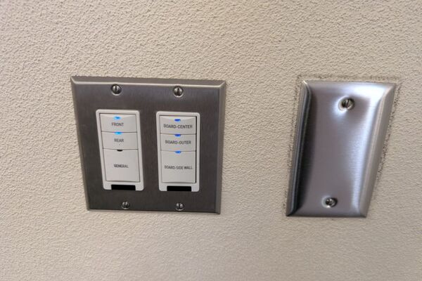 Lighting controls for the room