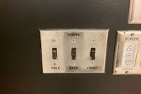 Lighting controls for the room