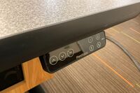 Pedestal: Height adjustment panel