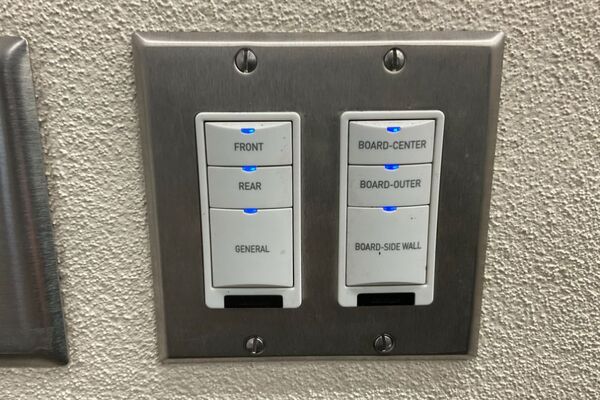 Lighting controls for the room