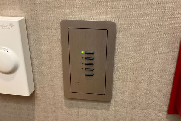 Lighting controls for the room